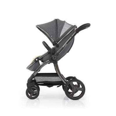 Bambinista-EGG-Travel-Egg 2 Luxury Bundle with Egg Shell Car Seats - Quartz