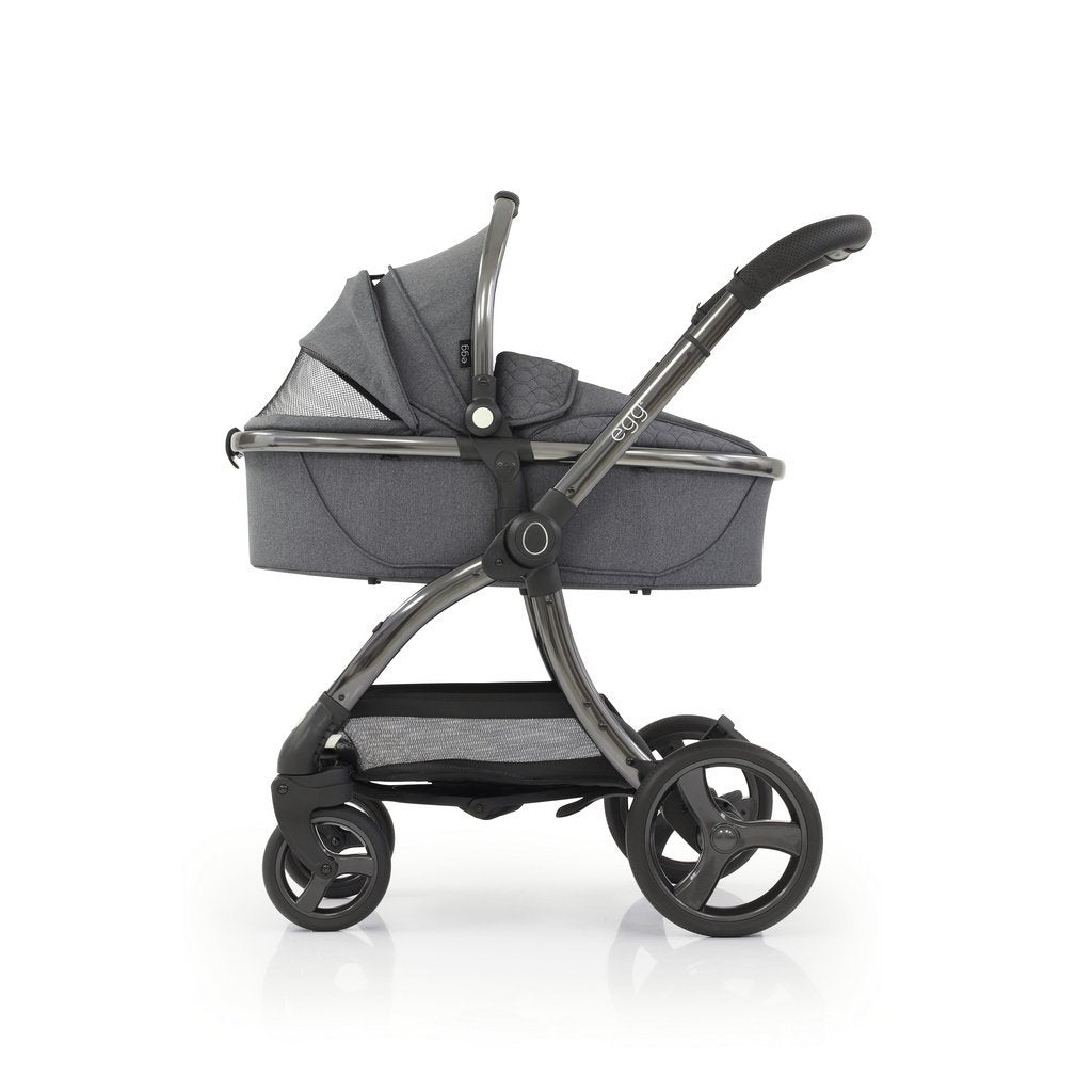 Bambinista-EGG-Travel-Egg 2 Luxury Bundle with Egg Shell Car Seats - Quartz