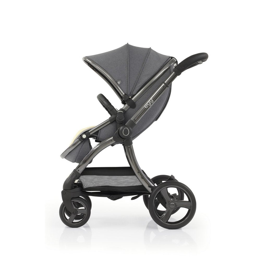 Bambinista-EGG-Travel-Egg 2 Luxury Bundle with Egg Shell Car Seats - Quartz