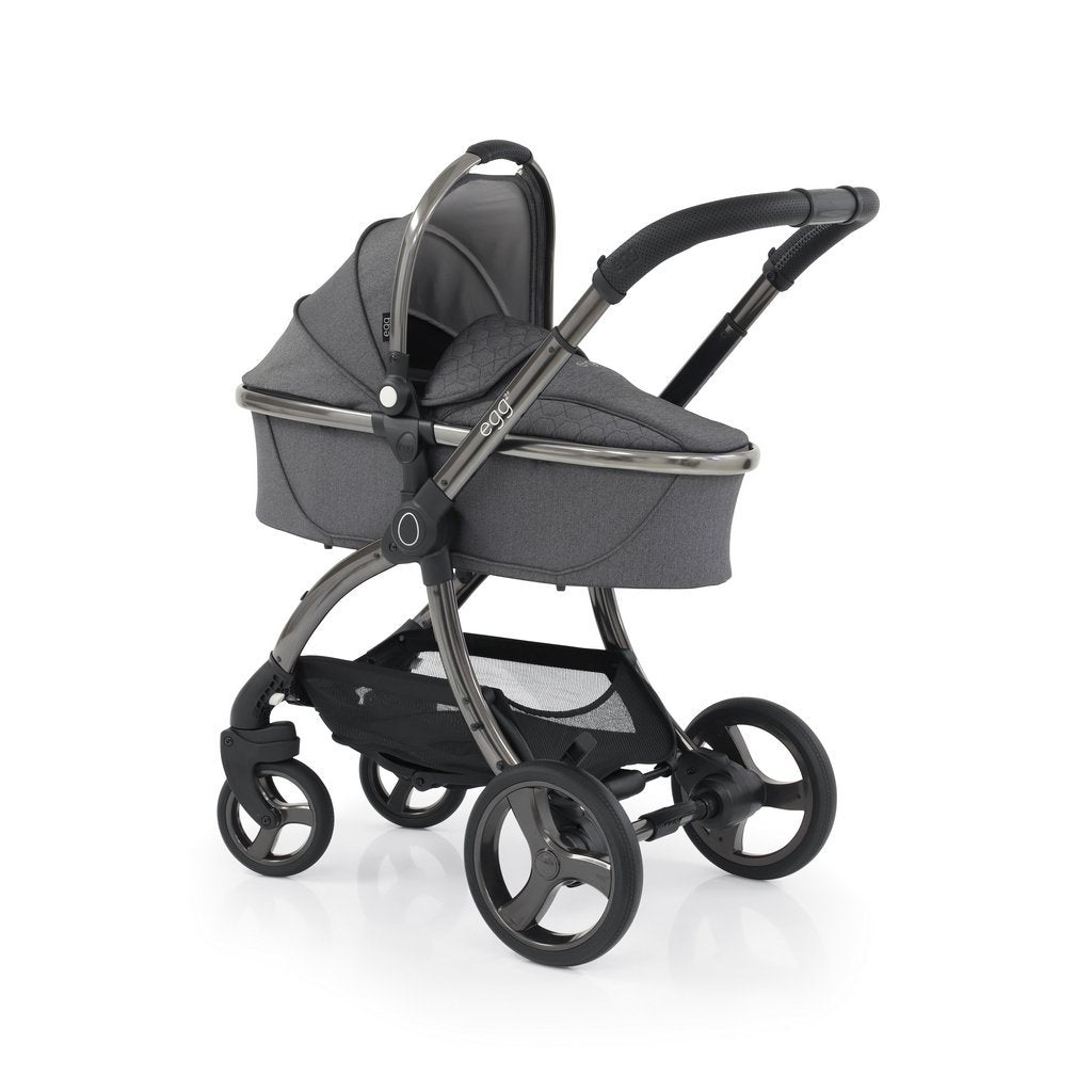 Bambinista-EGG-Travel-Egg 2 Luxury Bundle with Egg Shell Car Seats - Quartz