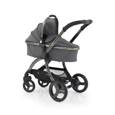 Bambinista-EGG-Travel-Egg 2 Luxury Bundle with Egg Shell Car Seats - Quartz