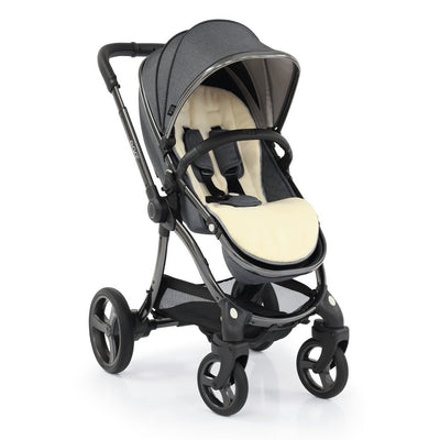 Bambinista-EGG-Travel-Egg 2 Luxury Bundle with Egg Shell Car Seats - Quartz