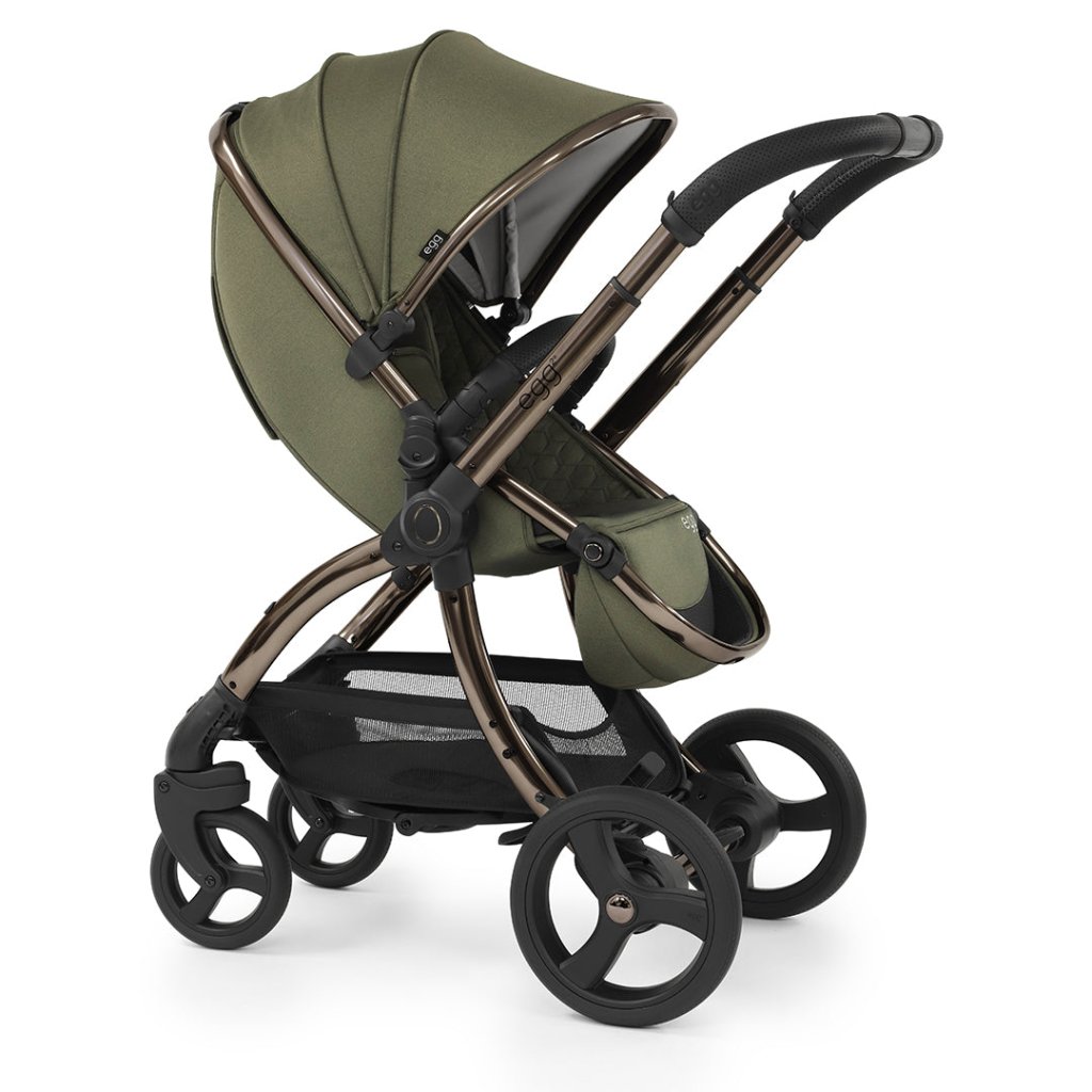 Bambinista-EGG-Travel-EGG 2 Luxury Travel System with CYBEX Cloud T i-Size + Base T - Hunter Green