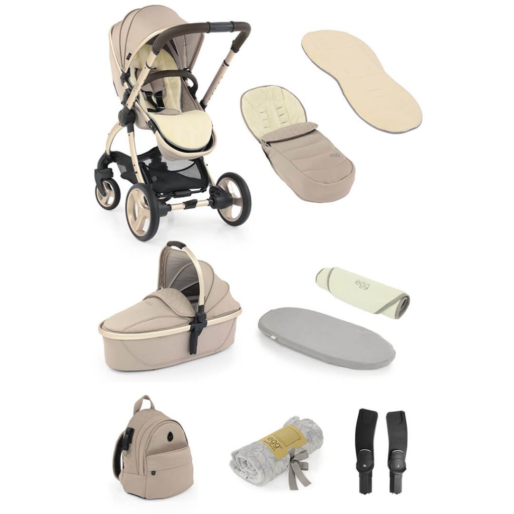 Bambinista-EGG-Travel-Egg 2 Snuggle 9 Piece Bundle - Feather