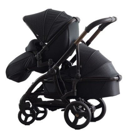 Bambinista-EGG-Travel-EGG 2 Special Edition Tandem Seat - Black Geo