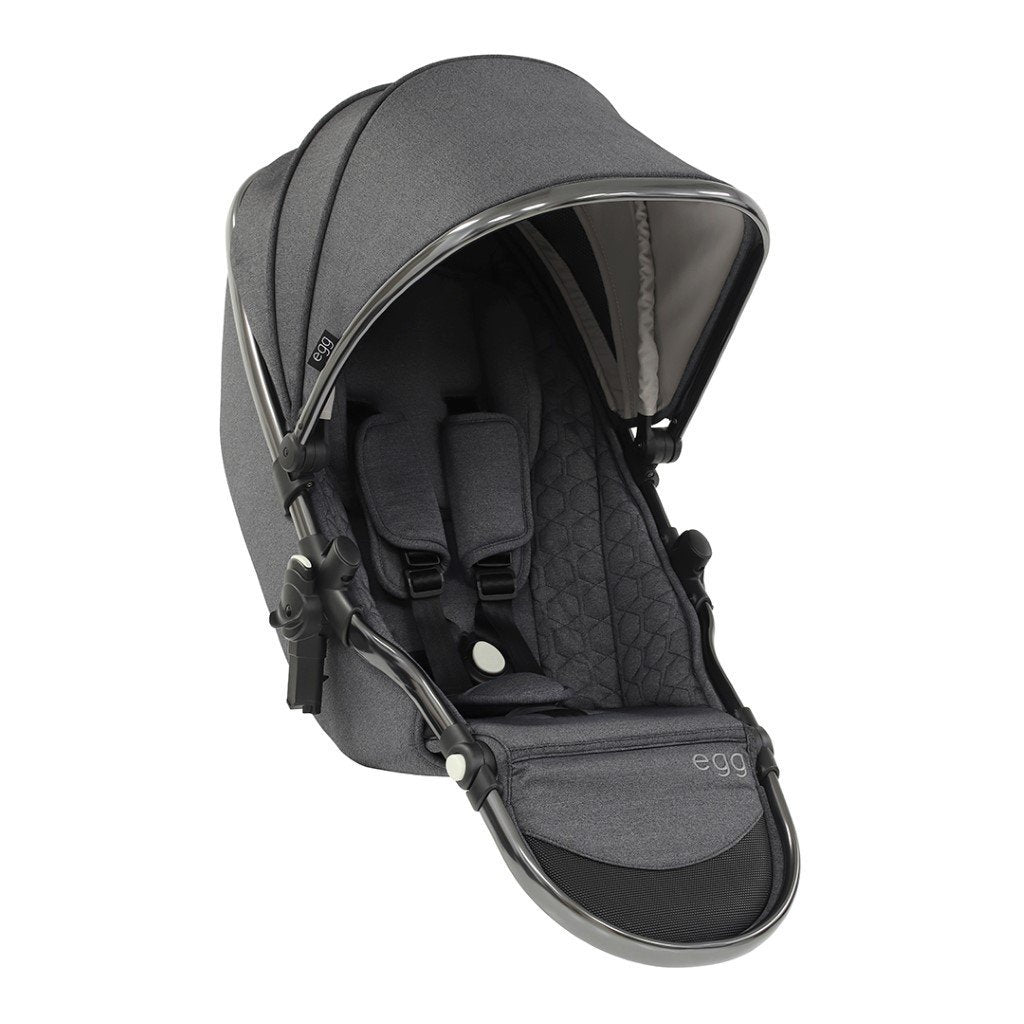 Bambinista-EGG-Travel-Egg 2 Tandem Seat - Diamond Black