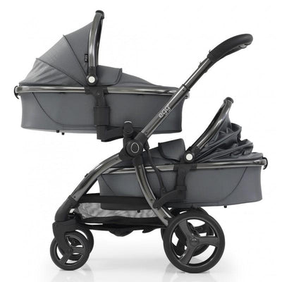 Bambinista-EGG-Travel-Egg 2 Tandem Seat - Jurassic Grey