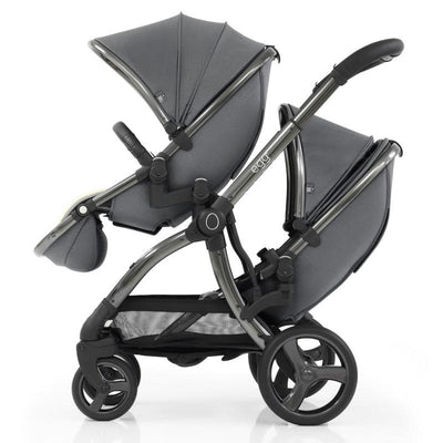 Bambinista-EGG-Travel-Egg 2 Tandem Seat - Jurassic Grey