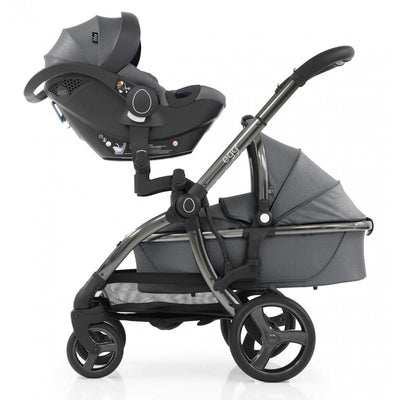 Bambinista-EGG-Travel-Egg 2 Tandem Seat - Jurassic Grey