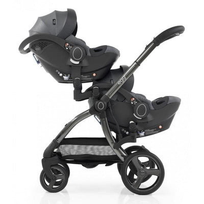 Bambinista-EGG-Travel-Egg 2 Tandem Seat - Jurassic Grey