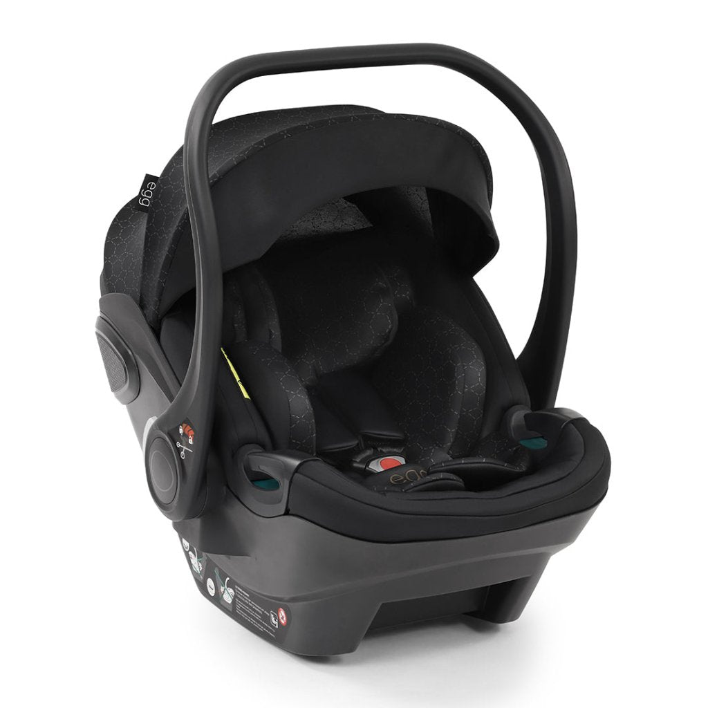 Bambinista-EGG-Travel-EGG Shell Infant Car Seat (I-size) - Black Geo