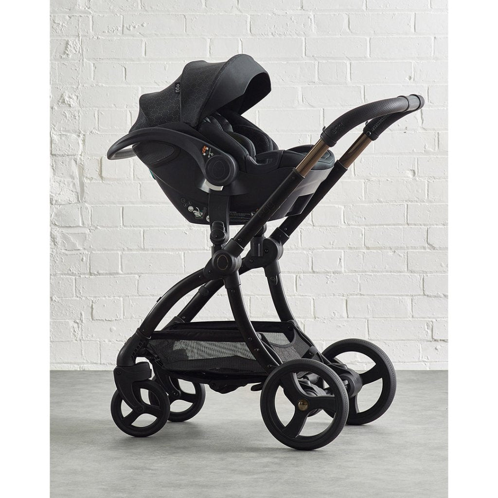Bambinista-EGG-Travel-EGG Shell Infant Car Seat (I-size) - Black Geo
