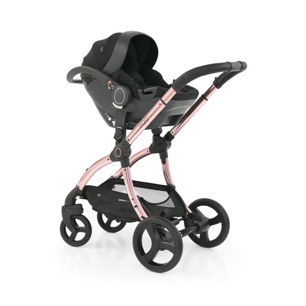 Bambinista-EGG-Travel-Egg Shell Infant Car Seat (i-Size) - Special Edition - Diamond Black