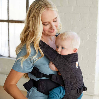 Bambinista-ERGOBABY-Carriers-ERGOBABY Aerloom Baby Carrier - Charcoal / Black