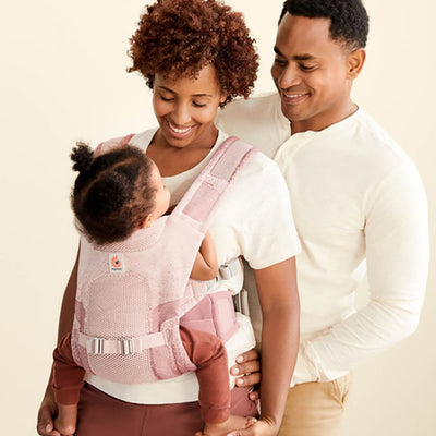 Bambinista-ERGOBABY-Carriers-ERGOBABY Aerloom Baby Carrier - Desert Rose