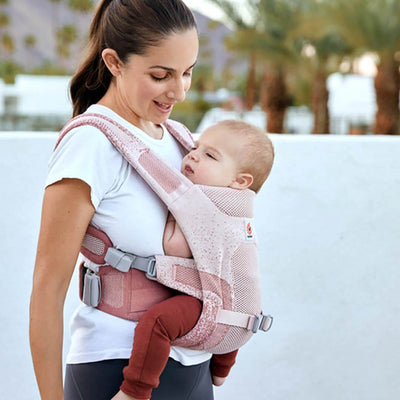 Bambinista-ERGOBABY-Carriers-ERGOBABY Aerloom Baby Carrier - Desert Rose