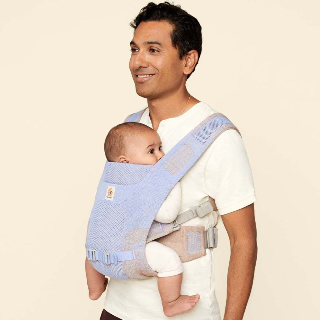 Bambinista-ERGOBABY-Carriers-ERGOBABY Aerloom Baby Carrier - Lavender Sky