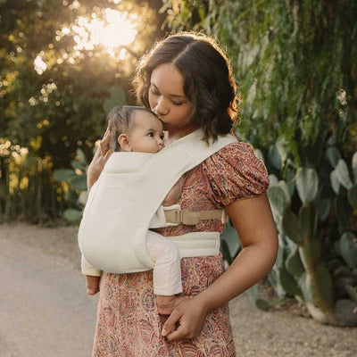 Bambinista-ERGOBABY-Carriers-ERGOBABY Embrace Knit Newborn Carrier - Cream