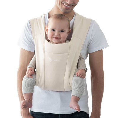 Bambinista-ERGOBABY-Carriers-ERGOBABY Embrace Knit Newborn Carrier - Cream