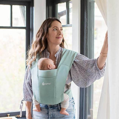 Bambinista-ERGOBABY-Carriers-ERGOBABY Embrace Knit Newborn Carrier - Jade