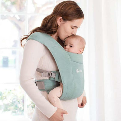 Bambinista-ERGOBABY-Carriers-ERGOBABY Embrace Knit Newborn Carrier - Jade