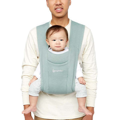 Bambinista-ERGOBABY-Carriers-ERGOBABY Embrace Knit Newborn Carrier - Jade