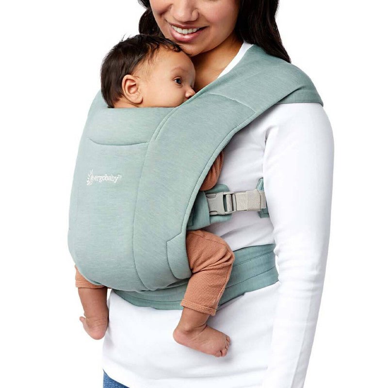 Bambinista-ERGOBABY-Carriers-ERGOBABY Embrace Knit Newborn Carrier - Jade