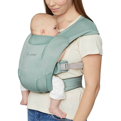 Bambinista-ERGOBABY-Carriers-ERGOBABY Embrace Soft Air Mesh Newborn Carrier - Sage