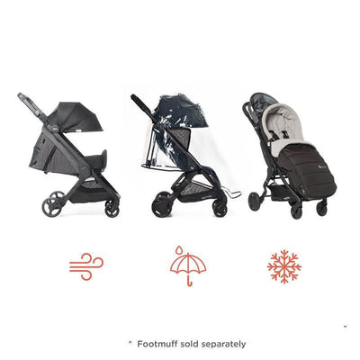 Bambinista-ERGOBABY-Travel-ERGOBABY Metro+ Deluxe Compact City Stroller - Empire State Green