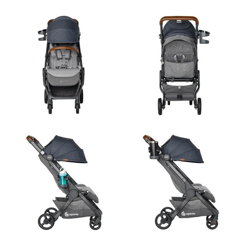 Bambinista-ERGOBABY-Travel-ERGOBABY Metro+ Deluxe Compact City Stroller - London Grey