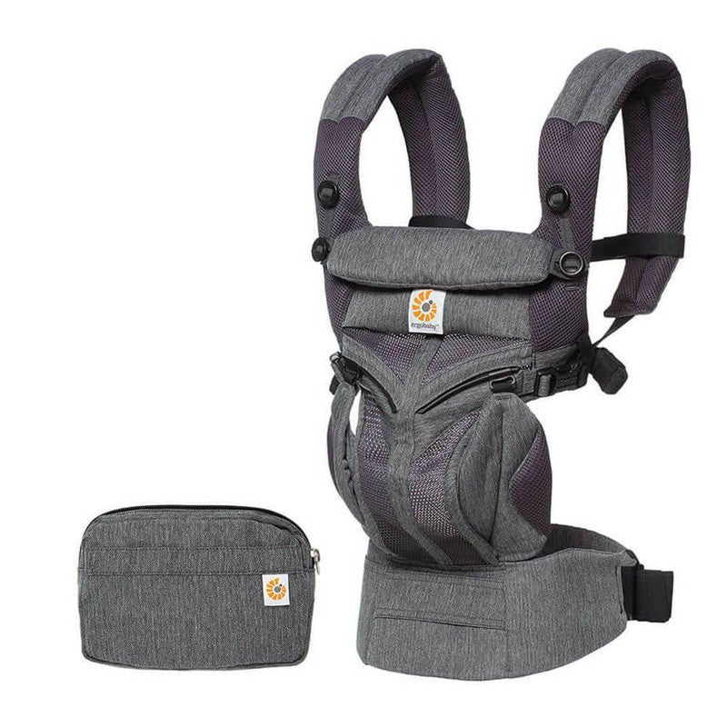 Bambinista-ERGOBABY-Carriers-ERGOBABY Omni 360 Cool Air Mesh Baby Carrier - Classic Weave