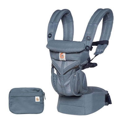 Bambinista-ERGOBABY-Carriers-ERGOBABY Omni 360 Cool Air Mesh Baby Carrier - Oxford Blue