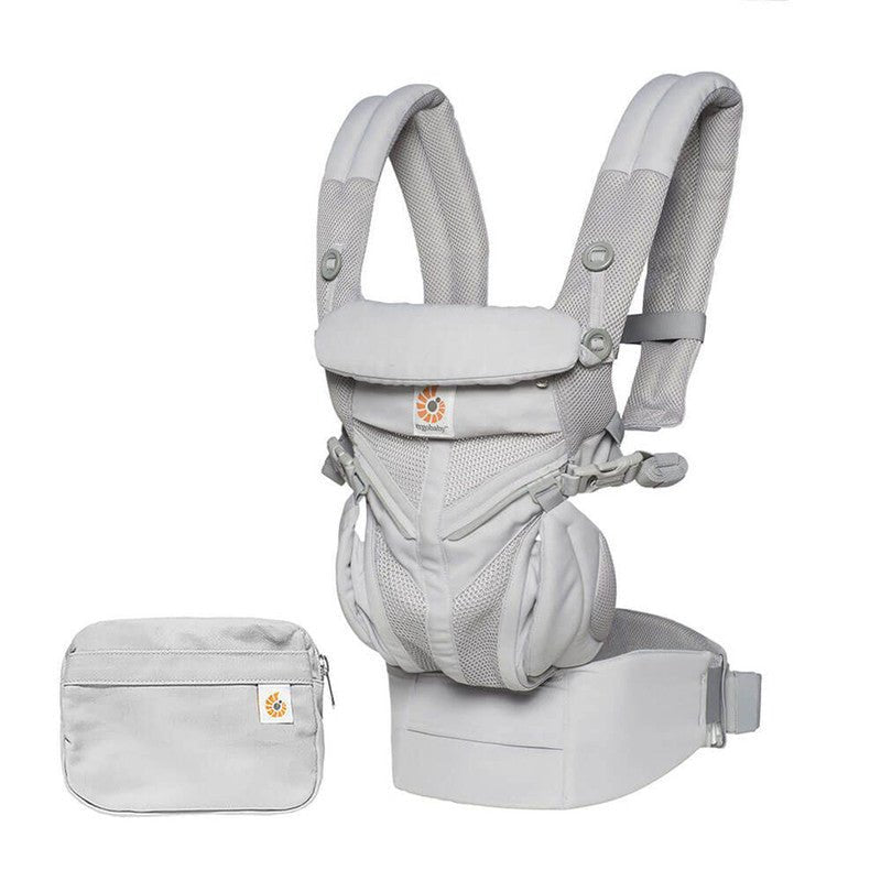 Bambinista-ERGOBABY-Carriers-ERGOBABY Omni 360 Cotton Baby Carrier - Pearl Grey