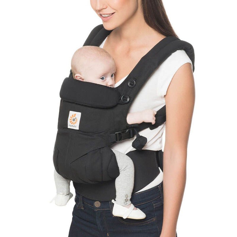 Bambinista-ERGOBABY-Carriers-ERGOBABY Omni 360 Cotton Baby Carrier - Pure Black