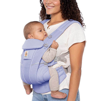 Bambinista-ERGOBABY-Carriers-ERGOBABY Omni Breeze Baby Carrier - Blue Lavender