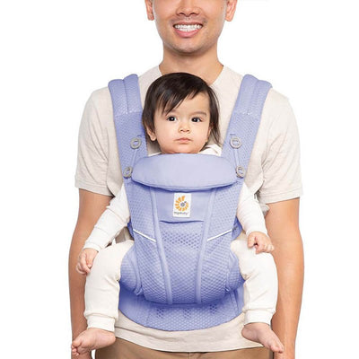 Bambinista-ERGOBABY-Carriers-ERGOBABY Omni Breeze Baby Carrier - Blue Lavender