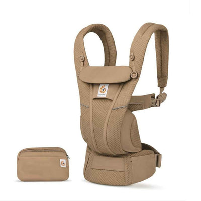 Bambinista-ERGOBABY-Carriers-ERGOBABY Omni Breeze Baby Carrier - Camel Brown