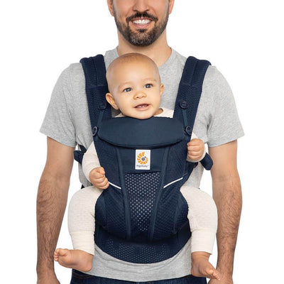 Bambinista-ERGOBABY-Carriers-ERGOBABY Omni Breeze Baby Carrier - Midnight Blue