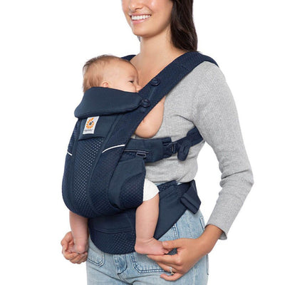 Bambinista-ERGOBABY-Carriers-ERGOBABY Omni Breeze Baby Carrier - Midnight Blue