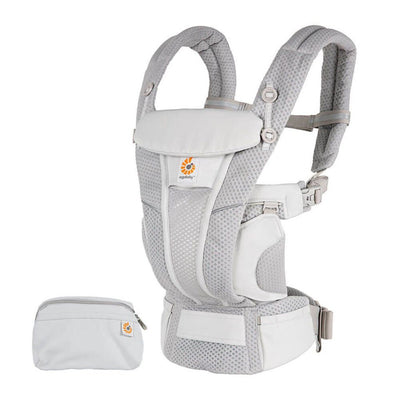 Bambinista-ERGOBABY-Carriers-ERGOBABY Omni Breeze Baby Carrier - Pearl Grey