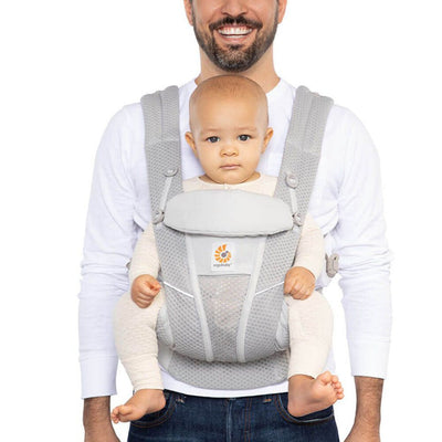 Bambinista-ERGOBABY-Carriers-ERGOBABY Omni Breeze Baby Carrier - Pearl Grey
