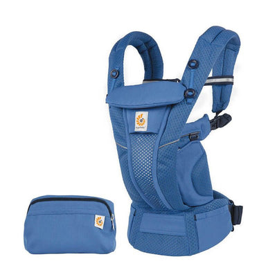 Bambinista-ERGOBABY-Carriers-ERGOBABY Omni Breeze Baby Carrier - Sapphire Blue