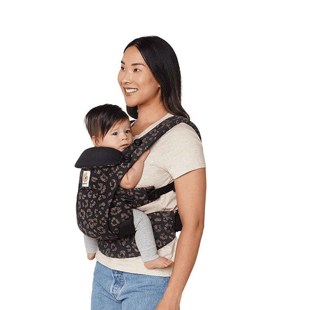 Bambinista-ERGOBABY-Carriers-ERGOBABY Omni Dream Baby Carrier - Black Leapard