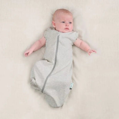 Bambinista-ERGOPOUCH-Sleeping Bags-ERGOPOUCH - Cocoon Swaddle Bag 0.2 Tog - Grey Marle