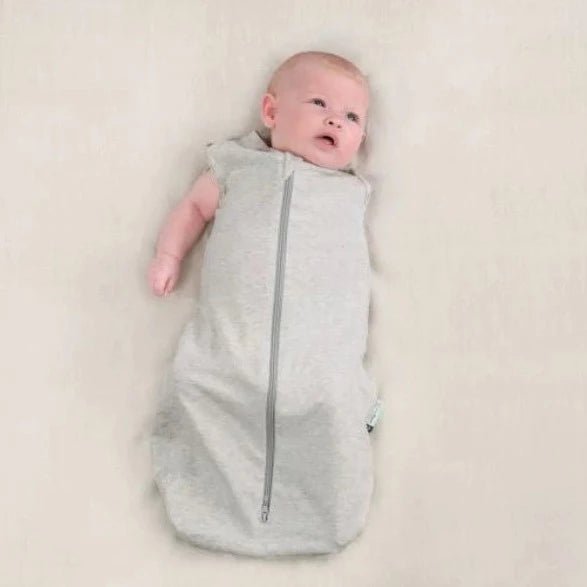 Bambinista-ERGOPOUCH-Sleeping Bags-ERGOPOUCH - Cocoon Swaddle Bag 0.2 Tog - Grey Marle