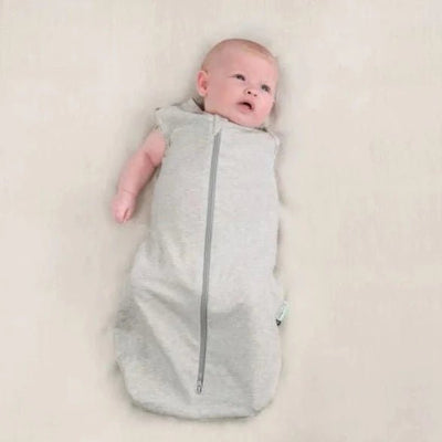 Bambinista-ERGOPOUCH-Sleeping Bags-ERGOPOUCH - Cocoon Swaddle Bag 0.2 Tog - Grey Marle