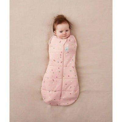 Bambinista-ERGOPOUCH-Sleeping Bags-ERGOPOUCH - Organic Cocoon Swaddle Bag 2.5 TOG - Daisies