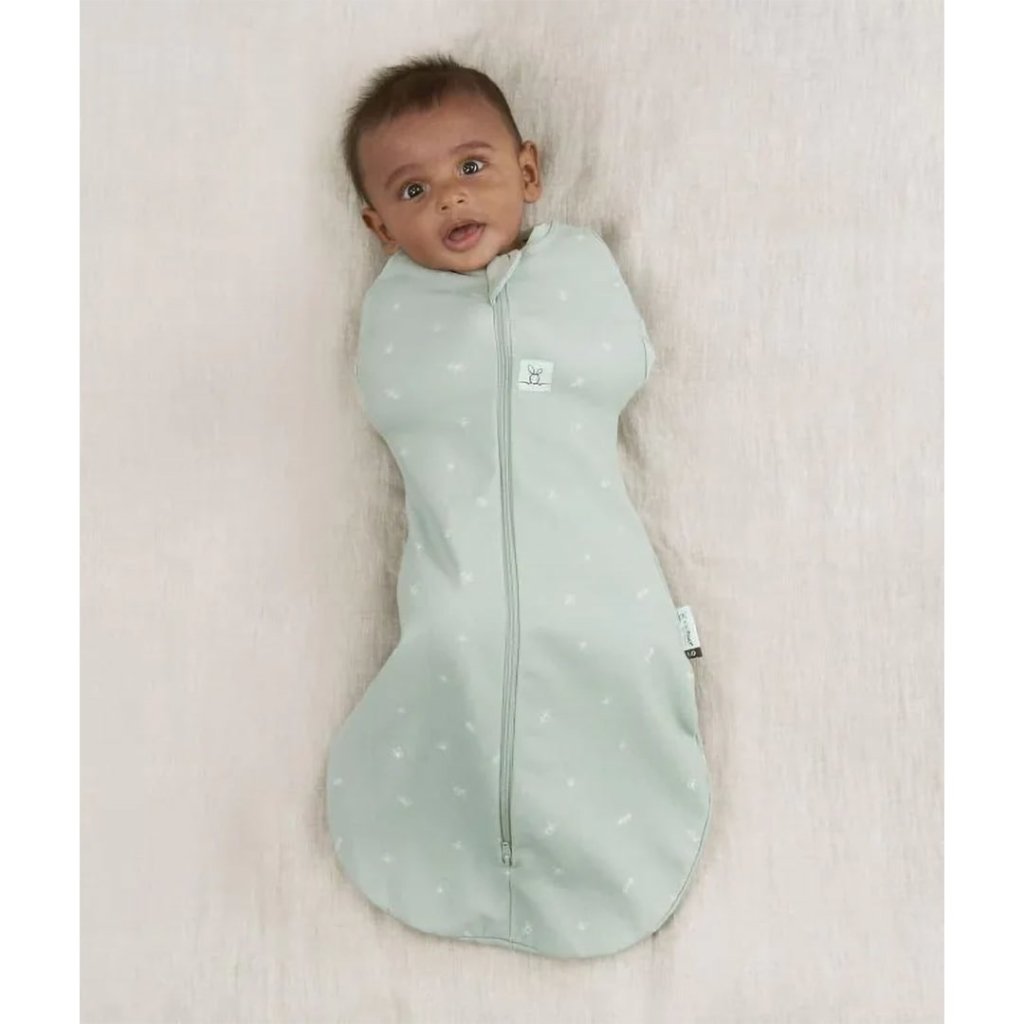 Bambinista-ERGOPOUCH-Sleeping Bags-ERGOPOUCH - Organic Cocoon Swaddle Bag - Sage 0.2TOG