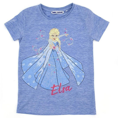 Bambinista-FABRIC FLAVOURS-Tops-Frozen 2 Tee Elsa Blue Marle