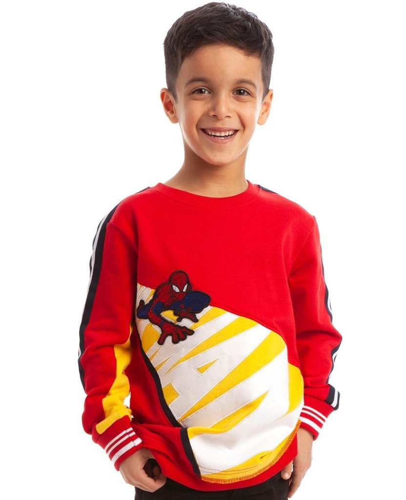 Bambinista-FABRIC FLAVOURS-Tops-Spider-Man Crawl Sweatshirt